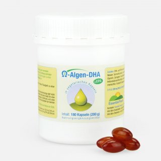 Omega-3-Algen-DHA + EPA 60 Kapseln