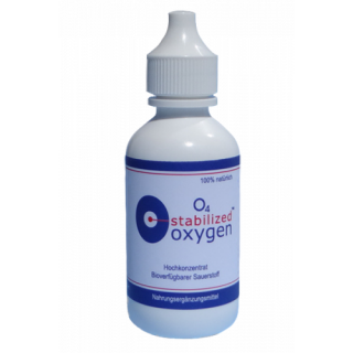 O4 Aerobic Stabilized Oxygen Sauerstofftropfen, 60 ml