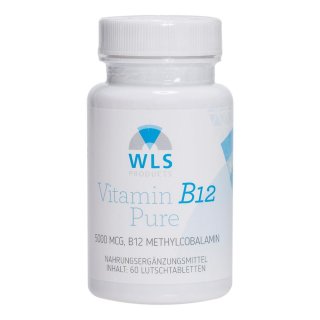 Vitamin B12 Methylcobalamin 5.000 ug hochdosiert, 100 Lutschtabletten