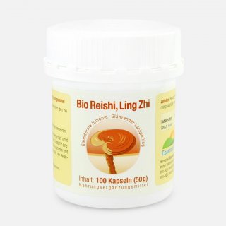 Bio Reishi, Ling Zhi, 100 Kapseln