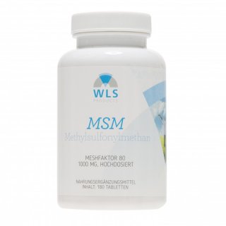 MSM Methylsulfonylmethan, 180 Presslinge
