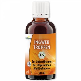 Ingwer Tropfen, 20 ml