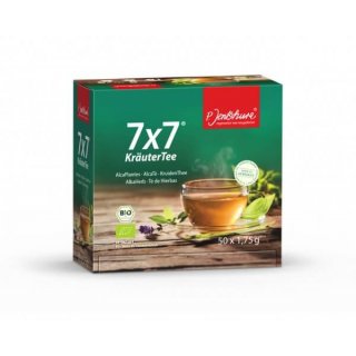 7x7 Kr&auml;uter Tee Beutel Bio